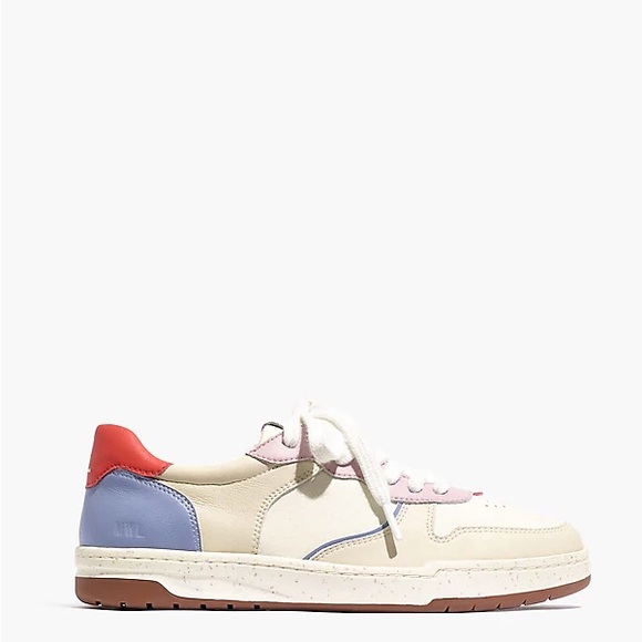 NWOT Madewell Court Sneakers in Leather and Nubeck - Picture 4 of 10